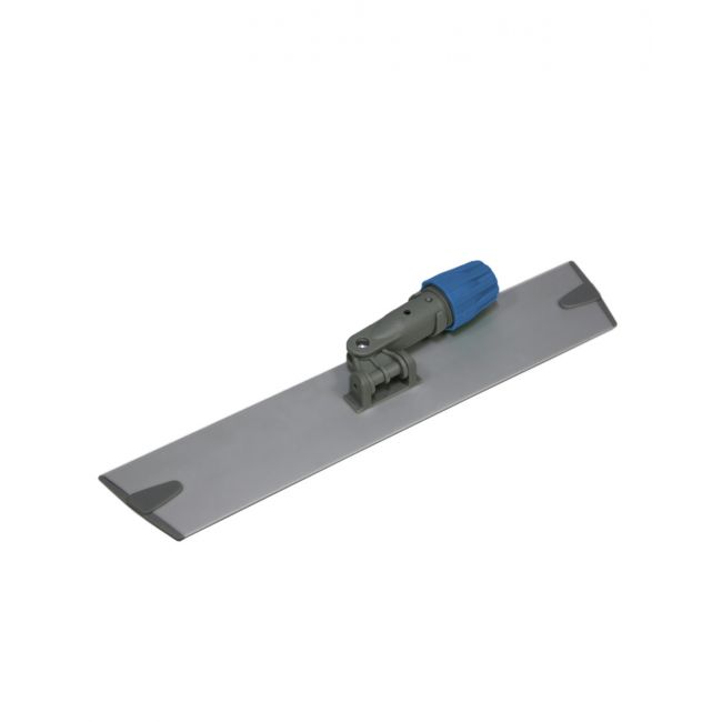 Vlakmophouder voor velcro moppen blauw 41cm klittenband